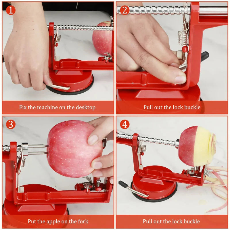 Manual Apple Peeler Multifunctional Stainless Steel Fruit Peeling Tool | Bowlift