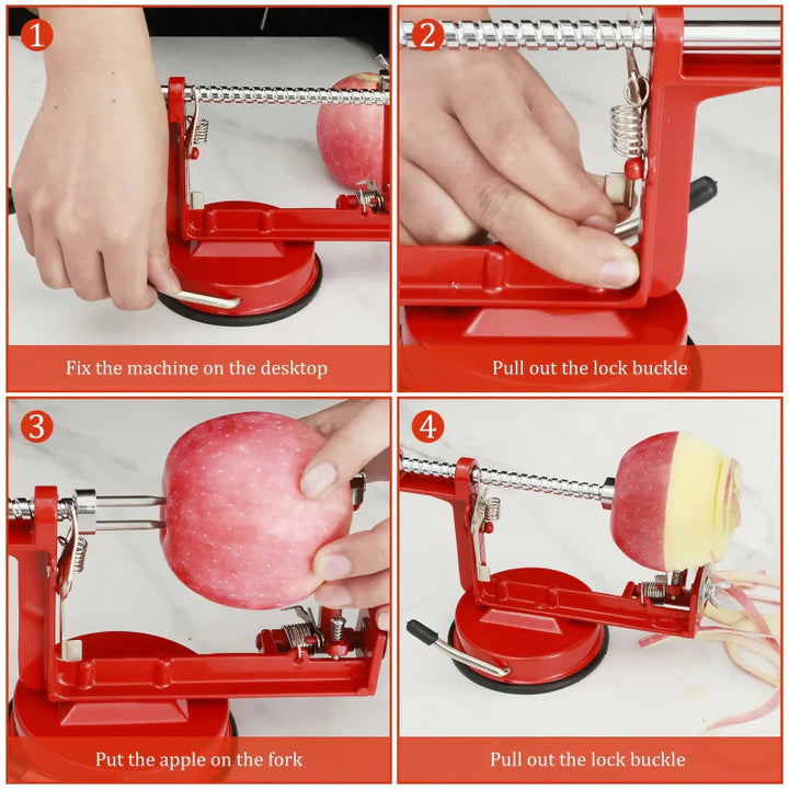 Manual Apple Peeler Multifunctional Stainless Steel Fruit Peeling Tool | Bowlift