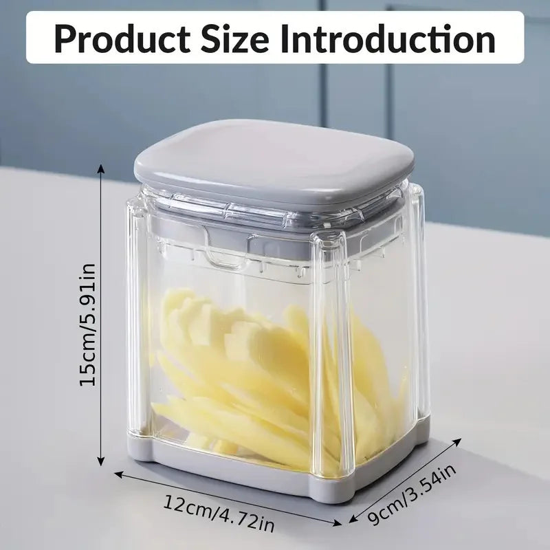 Manual Replaceable Blades French Fry Cutter Potato Vegetable Dicer | Bowlift