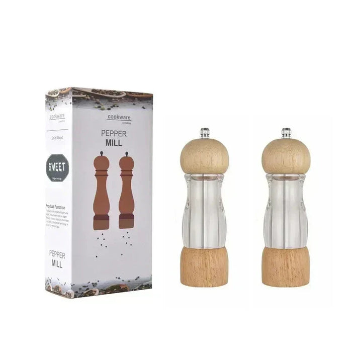 BowLift | Manual Salt and Pepper Grinder Set - SeasonSculpt