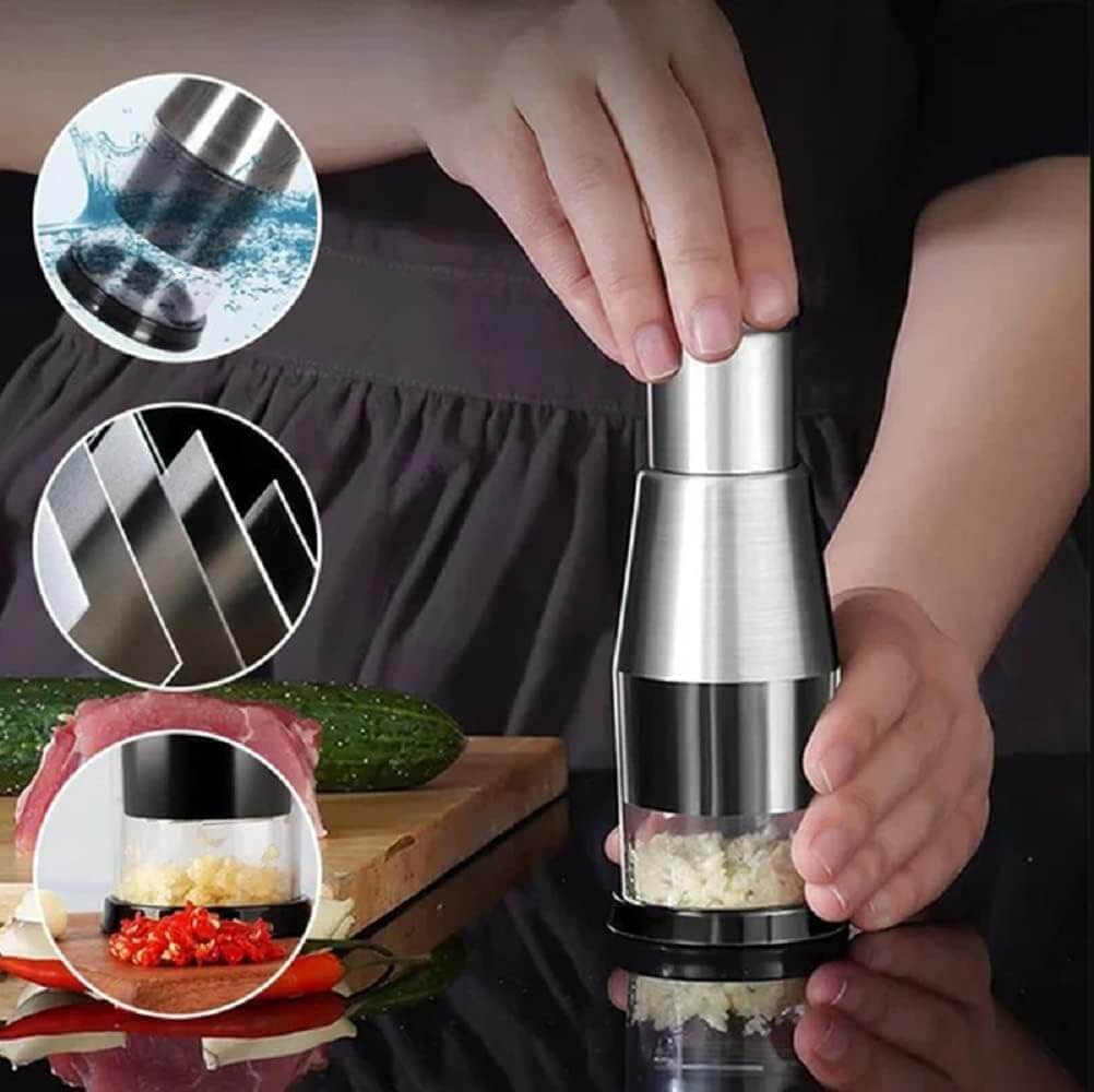 BowLift | Manual Stainless Steel Vegetable Cutter - ChefChop Pro