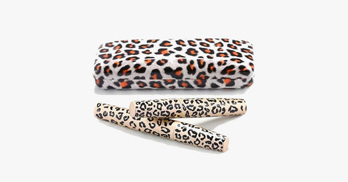 BowLift | 3D Transplant gel & mascara in leopard pattern bottle - Made from natural fibers - Waterproof & easy to use