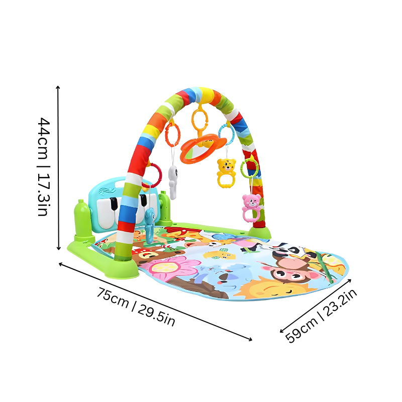 BowLift | Baby Musical Play Mat | Interactive Sensory Learning Toy | Motor Skill Development | 0–3 Years