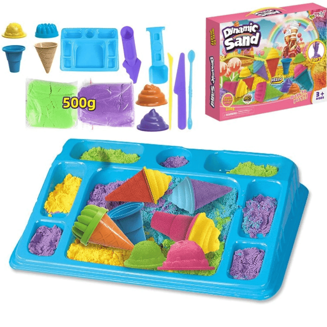 CreativePlay Sand Set – Imaginative Sand Play Set Bowlift