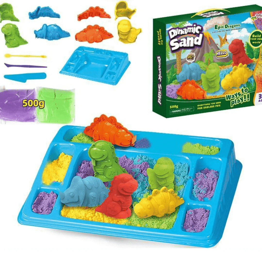 CreativePlay Sand Set – Imaginative Sand Play Set Bowlift