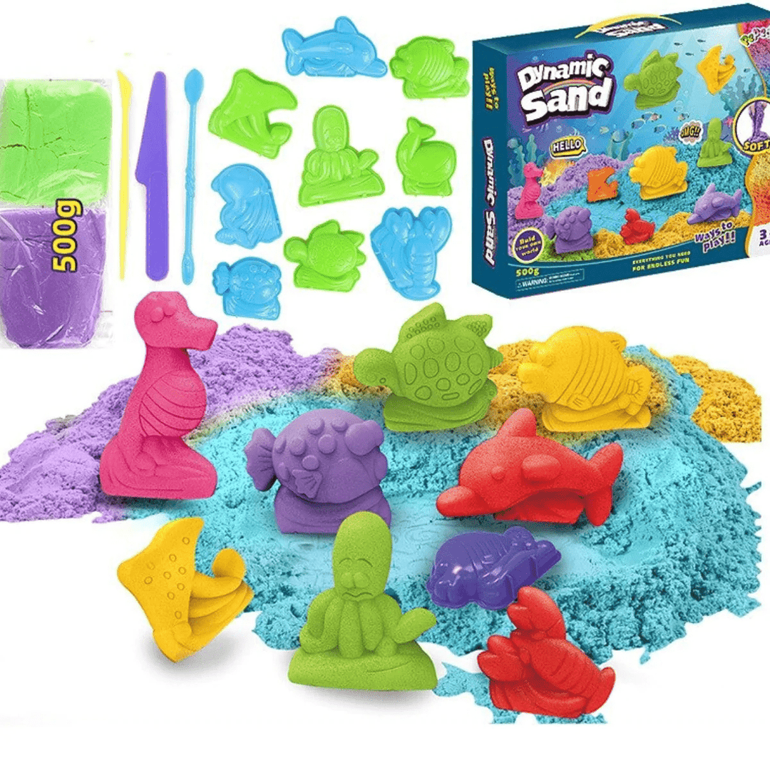 CreativePlay Sand Set – Imaginative Sand Play Set Bowlift