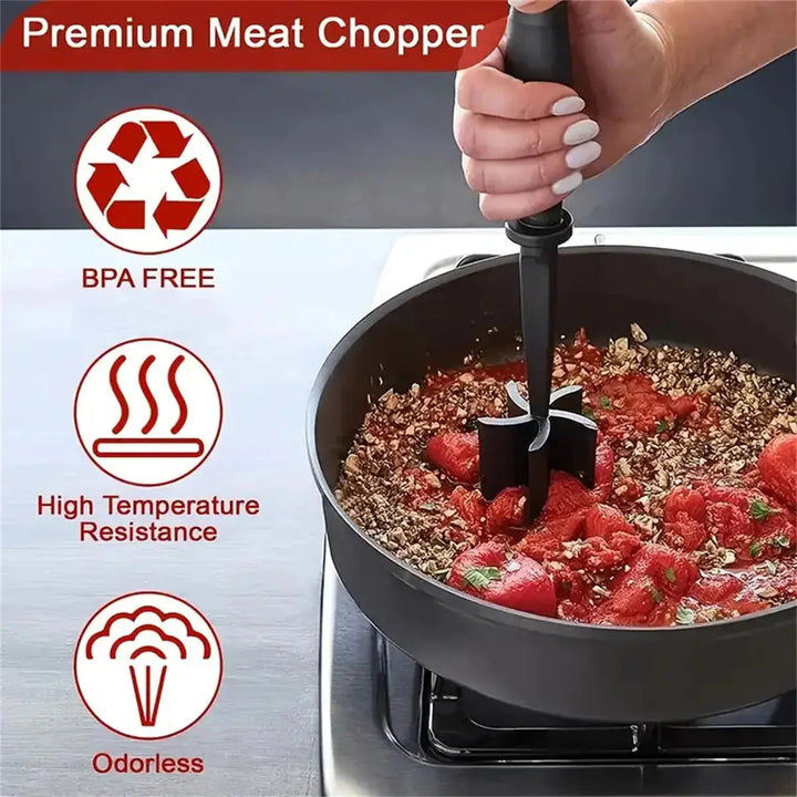 Meat Chopper Meat Shredder Heat Resistant Suitable For Hamburger Meat | Bowlift