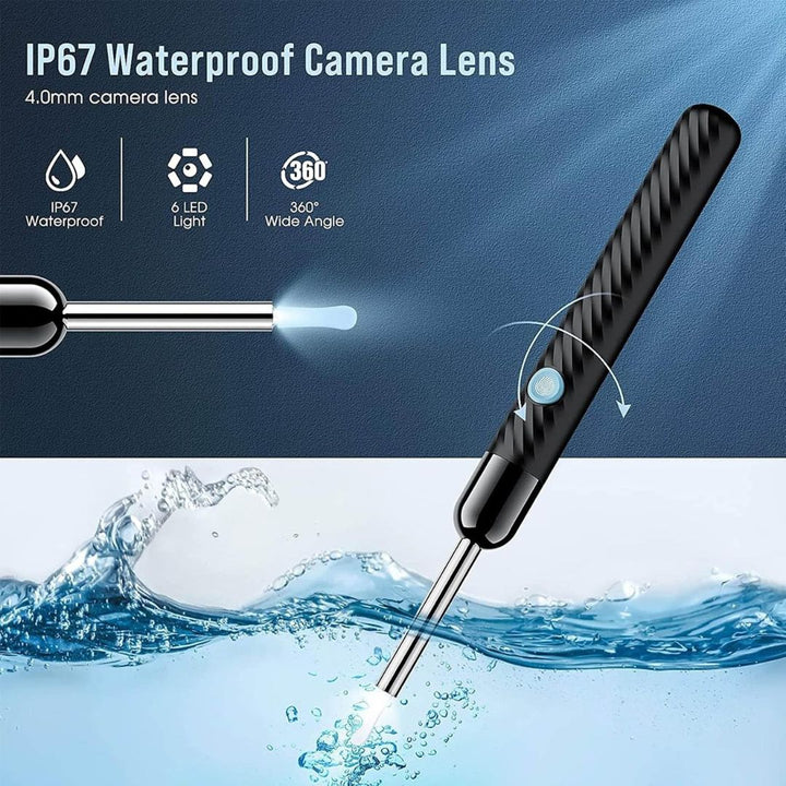 BowLift | Ear Wax Removal Tool | 1080P HD Camera, LED Lights & Adjustable Scoops for Safe Ear Hygiene at Home
