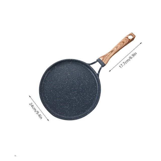 Medical Stone Frying Pan Non-stick Cast Iron Pancake Pan Omelet Pot | Bowlift
