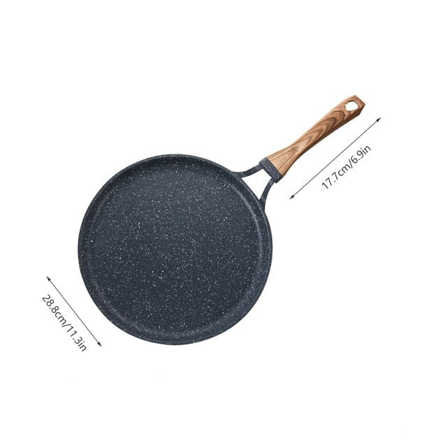 Medical Stone Frying Pan Non-stick Cast Iron Pancake Pan Omelet Pot | Bowlift