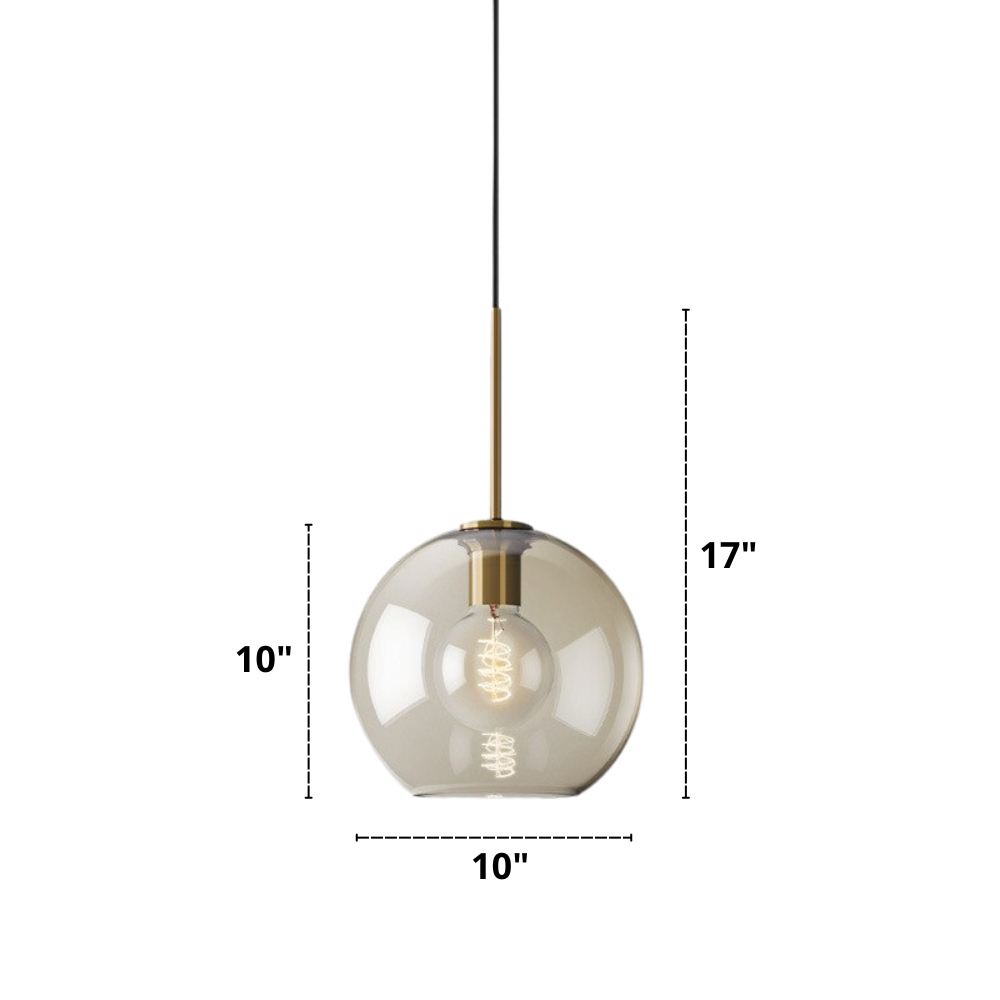 Modern Glass Hanging Lamps | Bowlift