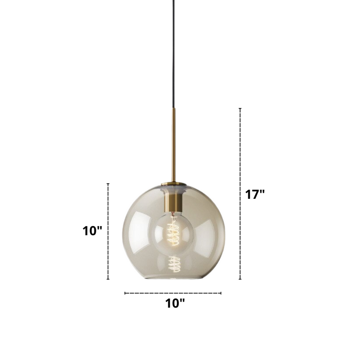 Modern Glass Hanging Lamps | Bowlift