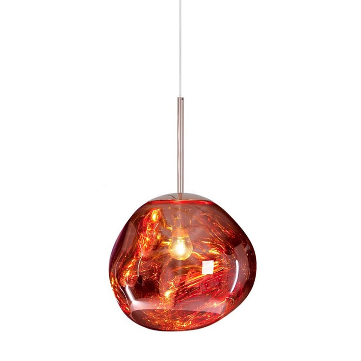 BowLift | Melt Pendant Light Fixture - Modern Glass Hanging Lamp for Kitchen Island & Dining Room