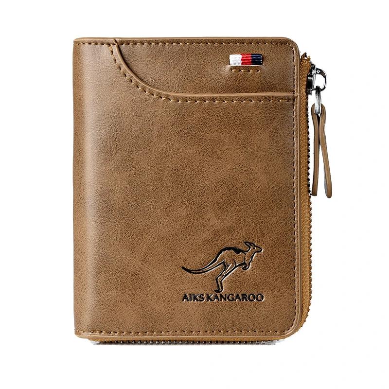 BowLift | Kangaroo Men's RFID-blocking Wallet, Multifunctional Credit Card Holder