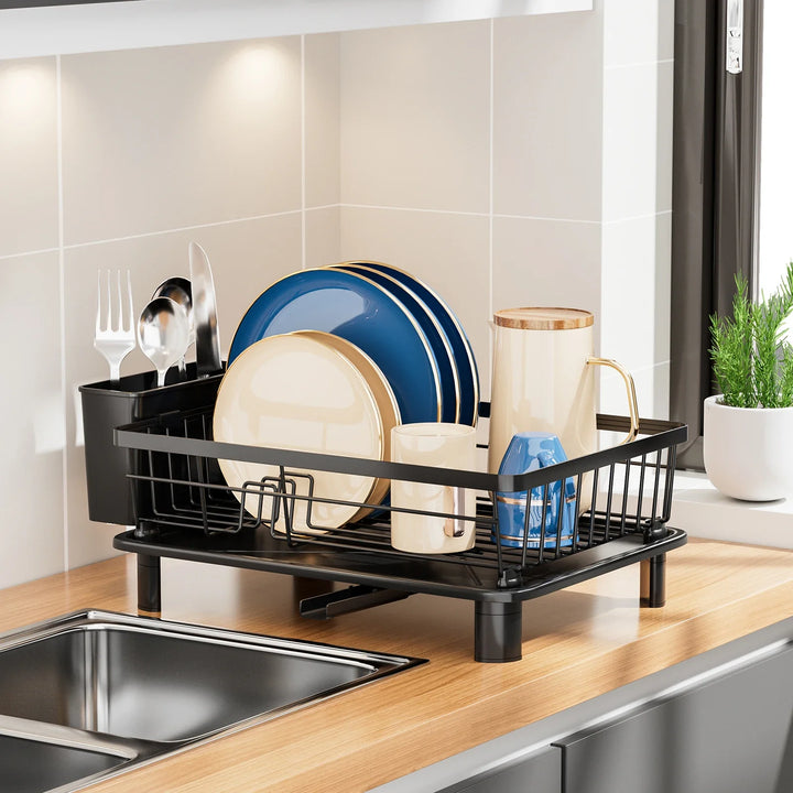 Metal Dish Drying Rack Multifunctional Space Saving Dish Storage | Bowlift