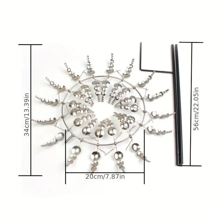 BowLift | METASPIN – Durable Metal Wind Spinner for Stylish Outdoor Décor