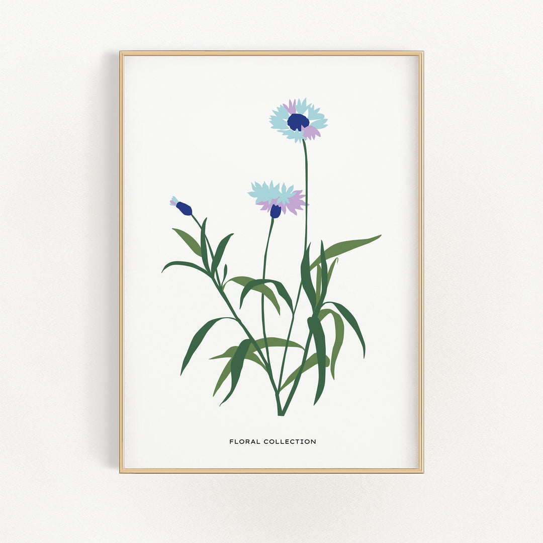 Floral Collection - Blue Flower | Bowlift