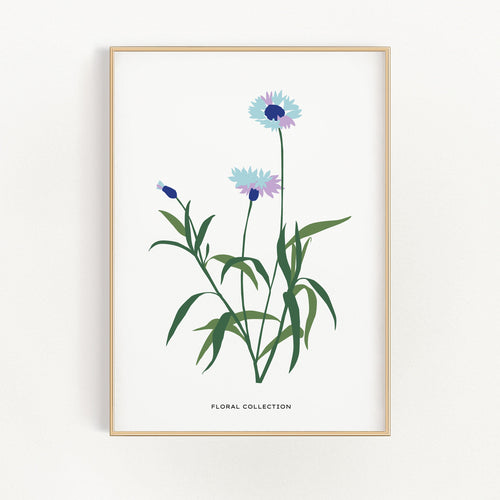 Floral Collection - Blue Flower | Bowlift