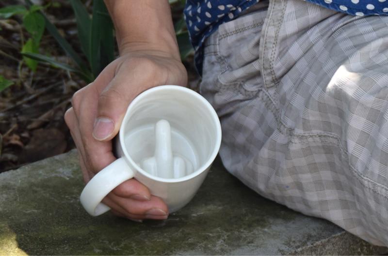 BowLift | Middle Finger Prank Mug