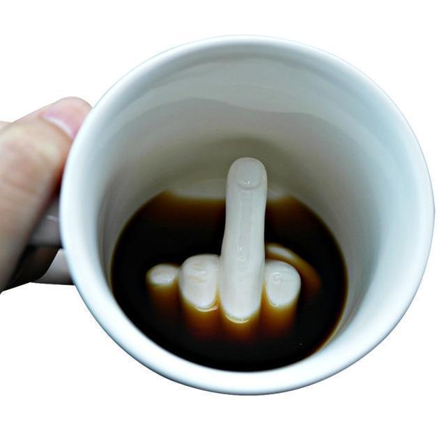BowLift | Middle Finger Prank Mug