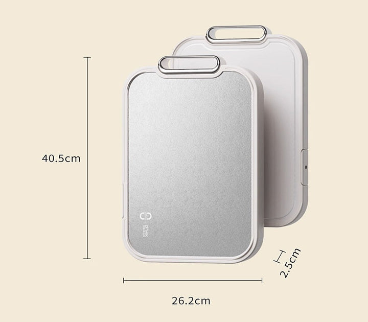 BowLift | Pure Titanium Double-Sided Cutting Board - Antibacterial, Mold-Proof, Food-Grade Kitchen Essential