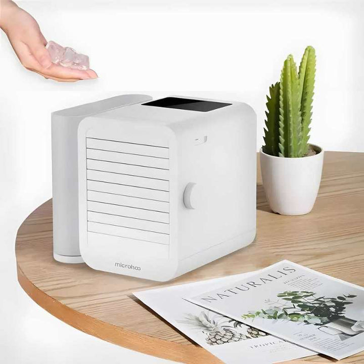 BowLift | MicroCool Mini Air Conditioner Portable Evaporative Swamp Cooler with 1000ml Water Tank