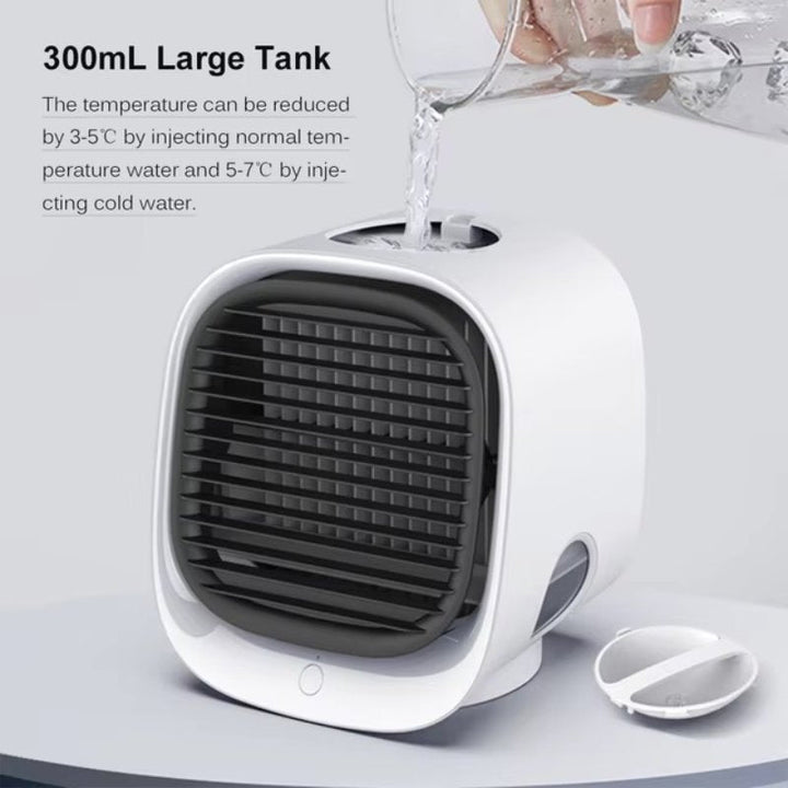 3-in-1 Mini Air Conditioner with Cooling, Humidifying & Air Purifying | Bowlift