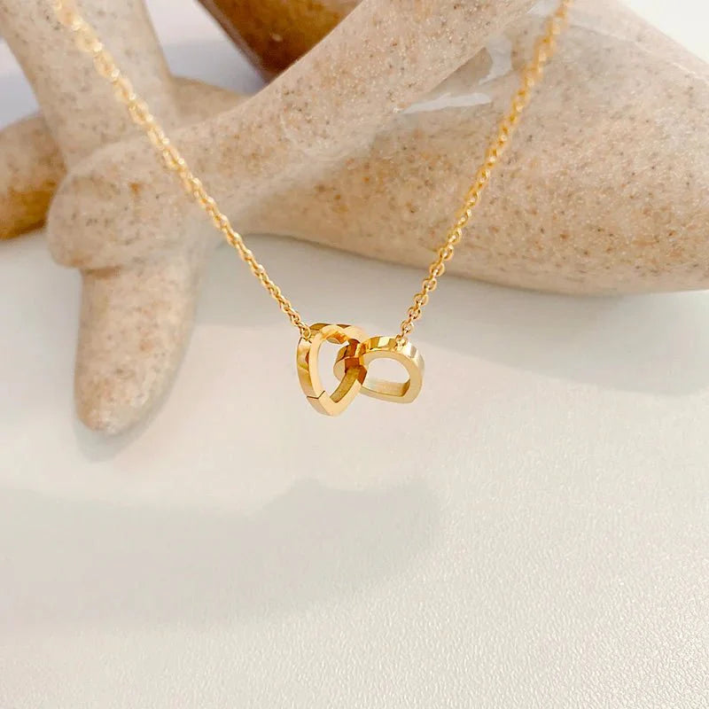 BowLift | Minimal Love Lock Heart Necklace
