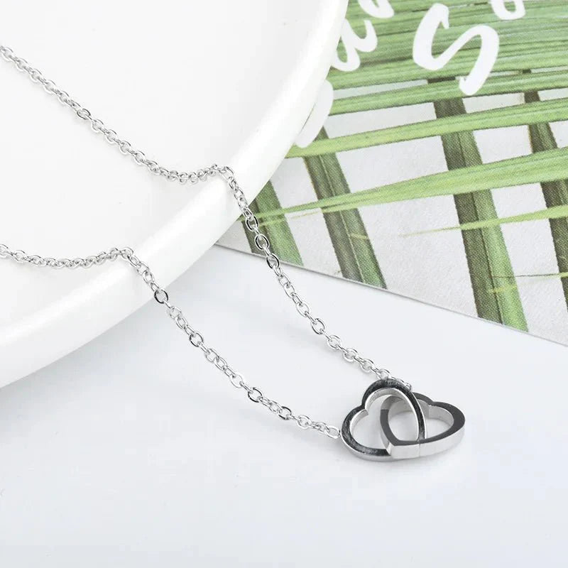 BowLift | Minimal Love Lock Heart Necklace