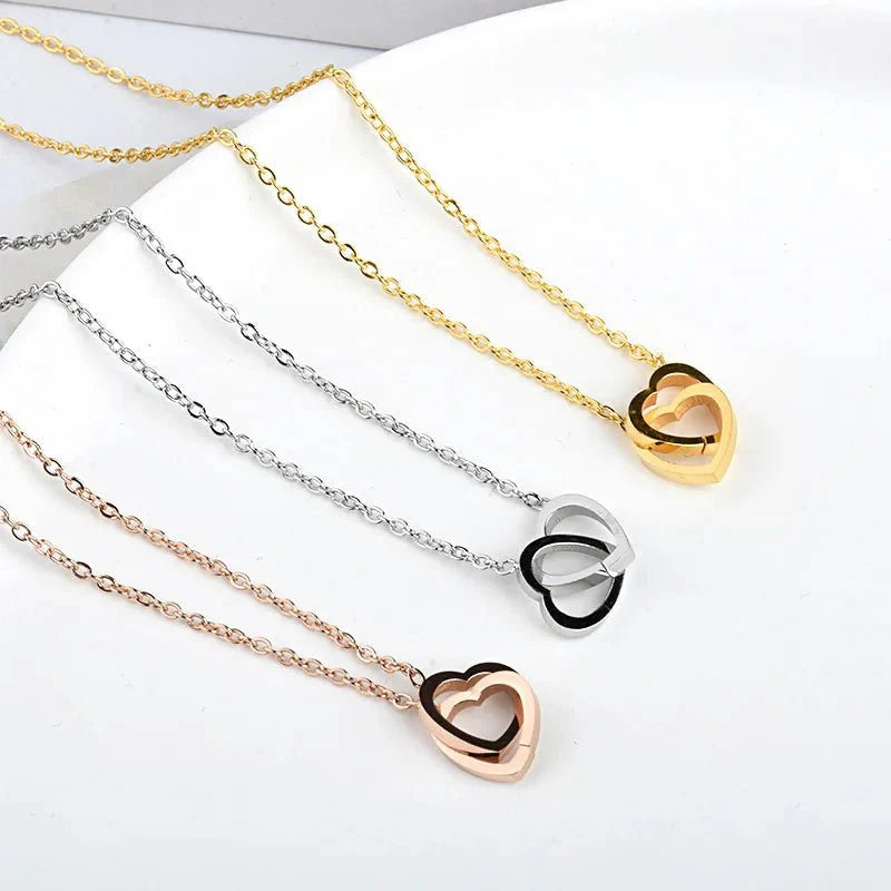 BowLift | Minimal Love Lock Heart Necklace