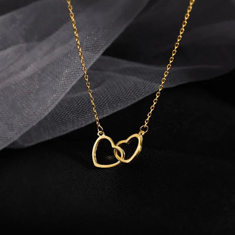 BowLift | Minimal Love Lock Heart Necklace