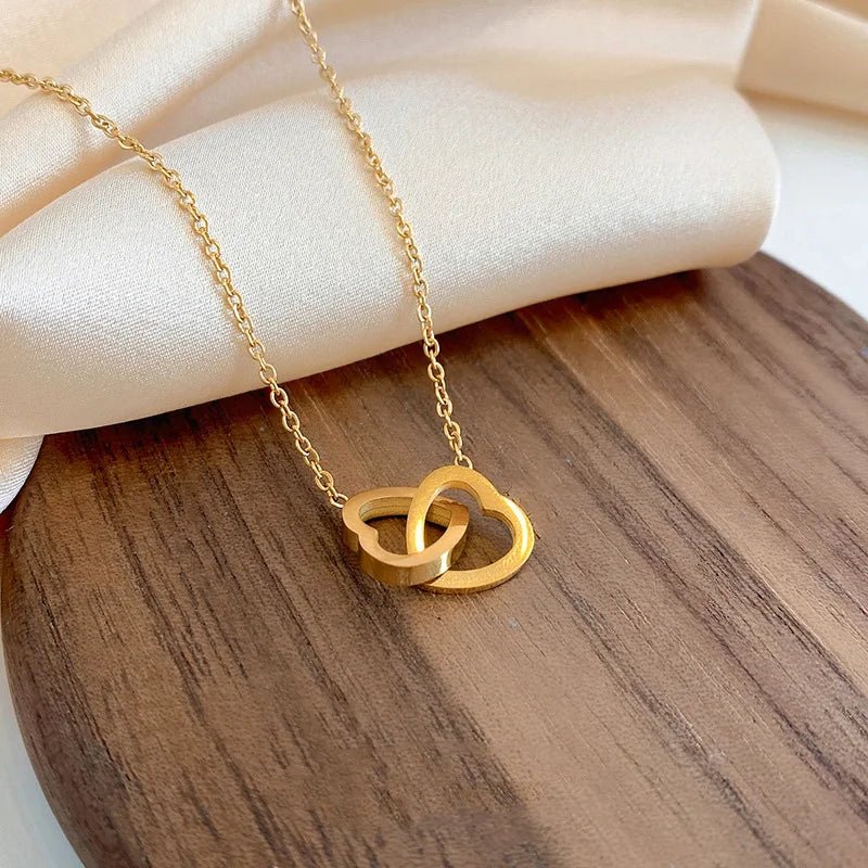 BowLift | Minimal Love Lock Heart Necklace