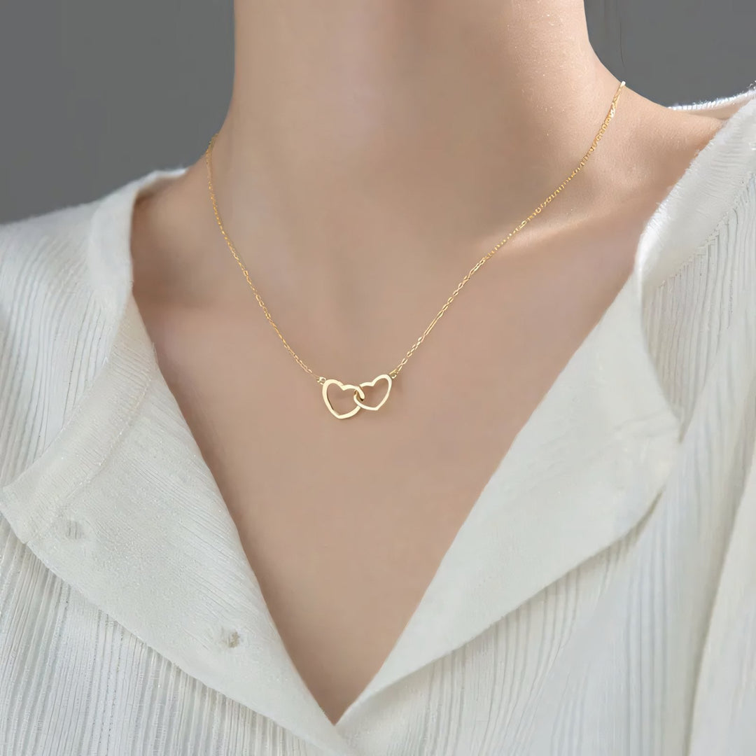 BowLift | Minimal Love Lock Heart Necklace