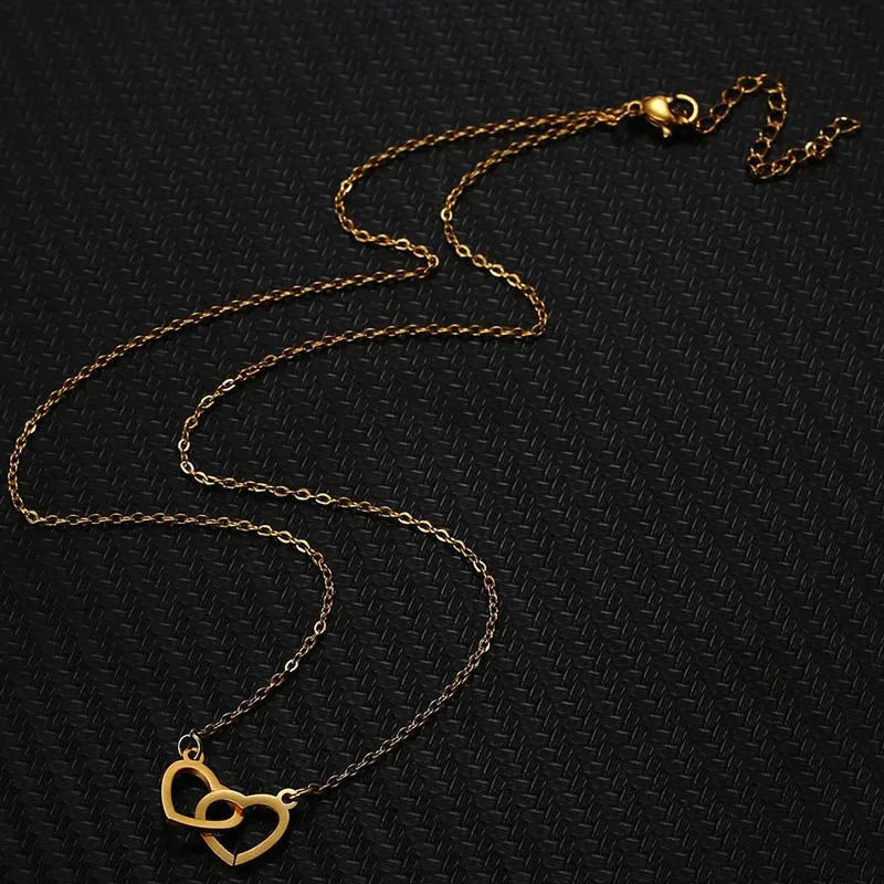 BowLift | Minimal Love Lock Heart Necklace