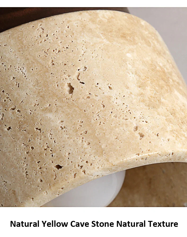 BowLift | Ceiling Light Marble Wood Modern Minimalist Lamp