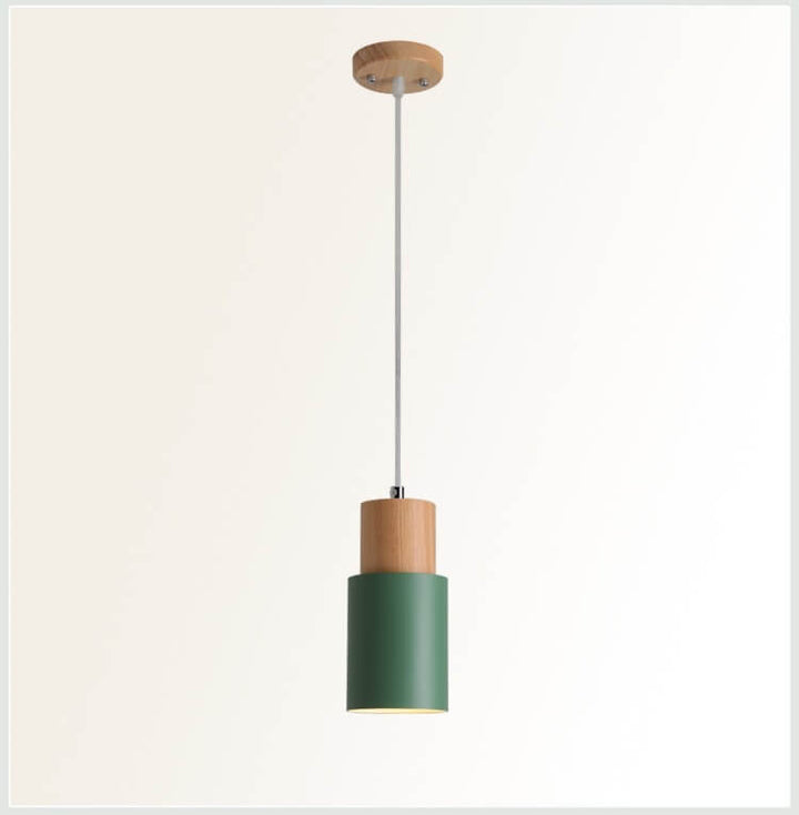 BowLift | Minimalist LED Cylinder Pendant Light - NordicGlow