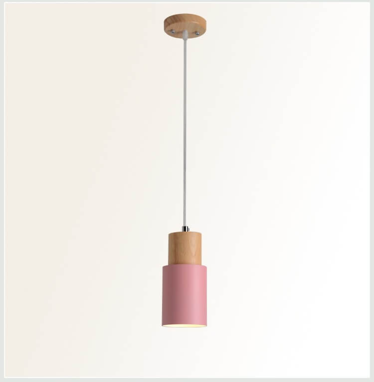 BowLift | Minimalist LED Cylinder Pendant Light - NordicGlow