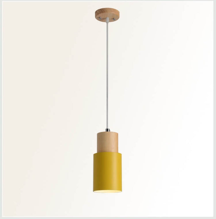 BowLift | Minimalist LED Cylinder Pendant Light - NordicGlow