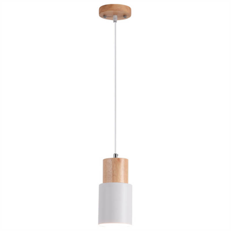 BowLift | Minimalist LED Cylinder Pendant Light - NordicGlow