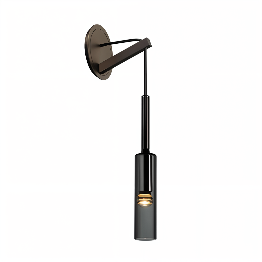 BowLift | Minimalist Wall Lamp with Smoke Glass - Orvane