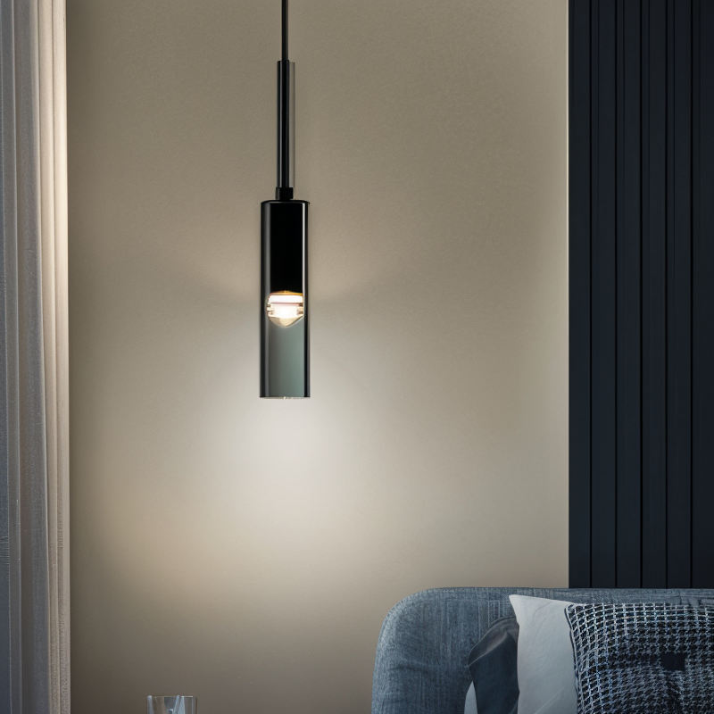 BowLift | Minimalist Wall Lamp with Smoke Glass - Orvane