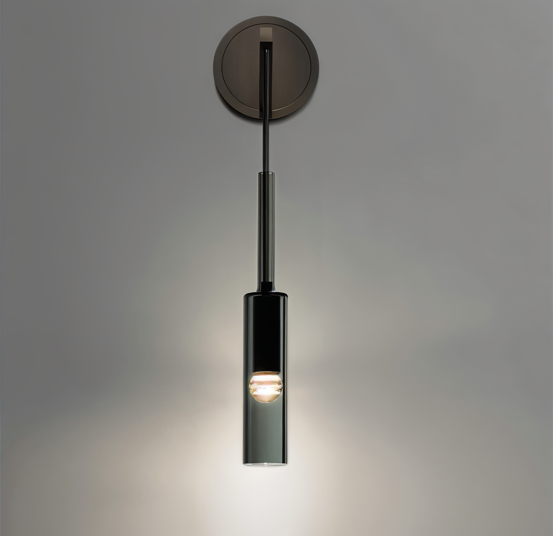 BowLift | Minimalist Wall Lamp with Smoke Glass - Orvane