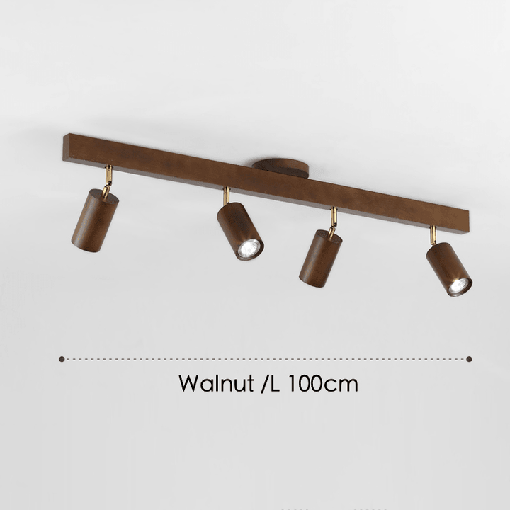 BowLift | Adjustable Wooden Ceiling Lamp Minimalist Solid Wood