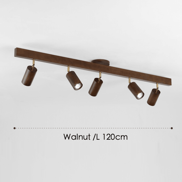 BowLift | Adjustable Wooden Ceiling Lamp Minimalist Solid Wood
