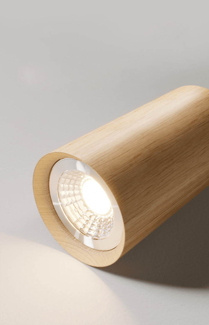 BowLift | Adjustable Wooden Ceiling Lamp Minimalist Solid Wood