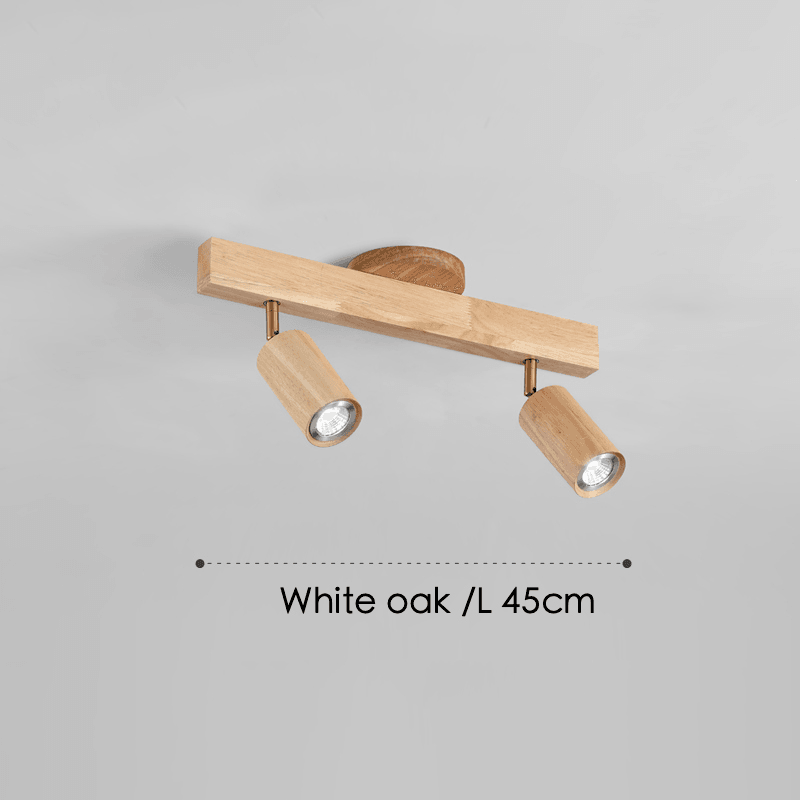 Wooden Ceiling Lamp Adjustable with Warm Light and Minimalist Design | Bowlift