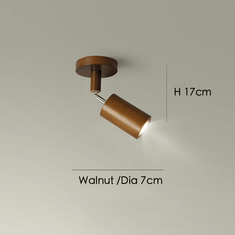 BowLift | Adjustable Wooden Ceiling Lamp Minimalist Solid Wood