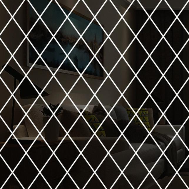 BowLift | MirraShape 3D Mirror Triangles – Transform Your Walls with Modern Depth and Shine