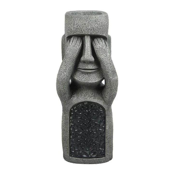 BowLift | MoaiGlow Easter Island Planter Statue with LED Light
