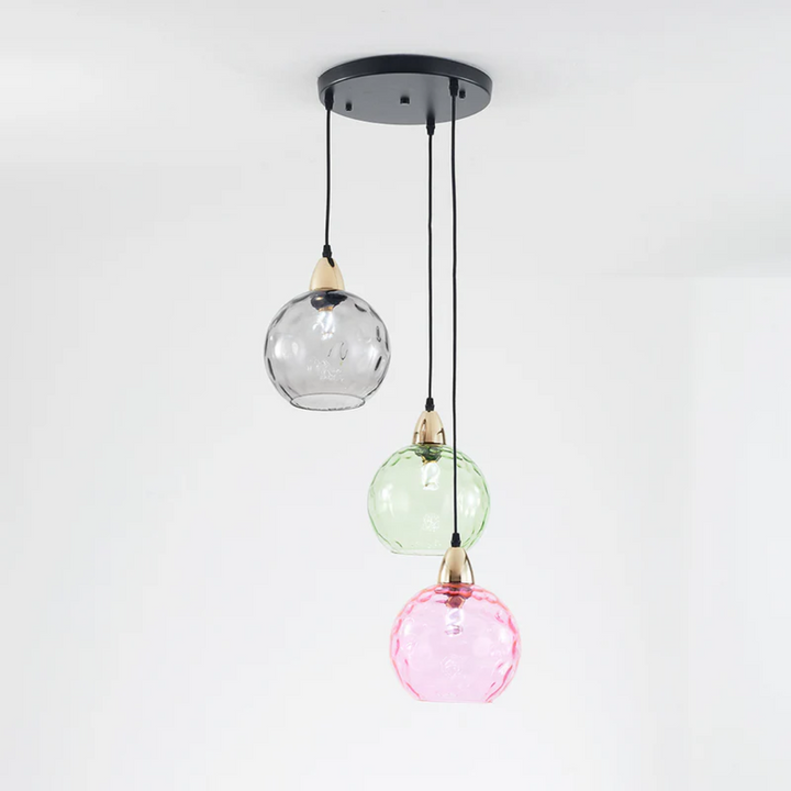 BowLift | Modern Cluster Pendant Light with 3 Lamps - Cascade